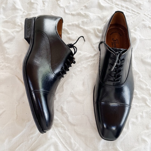 Florsheim Cap Toe Balmoral Oxford Size 10 D New - Picture 4 of 12